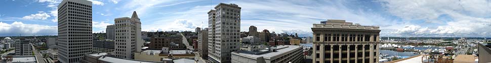 Panoramic view of Tacoma