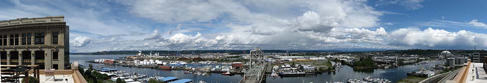 Panoramic view of the Waterfront